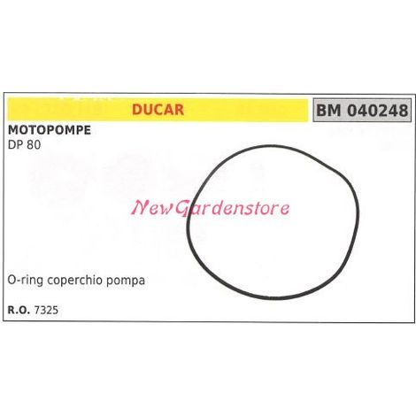 O-ring coperchio pompa DUCAR motopompa DP 80 040248