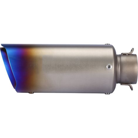 Silencieux d'échappement universel 51mm oblique moto, pot arrière tuyau de queue 1 (1/5)