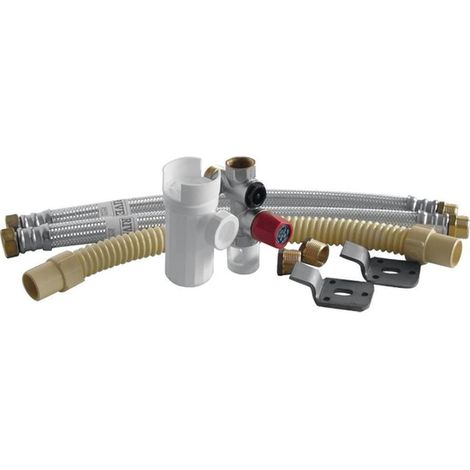 Go by Van Marcke Kit de raccordement pour chauffe-eau de 30 à 300 litres (1/4)