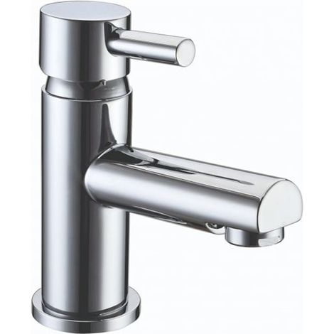 RAK Prima Mono Basin Mixer Tap with Clicker Waste - Chrome (1/4)