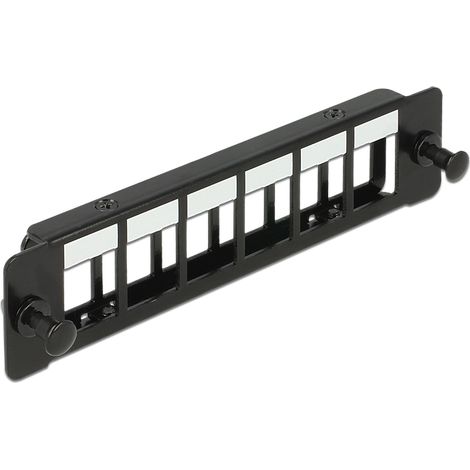 Panel de 6 puertos vacio keystone formato LGX