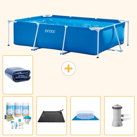 Intex Piscine Tubulaire Rectangulaire - 300x200x75 cm - 6-pièces  S20054 (1/5)