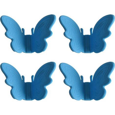 Papillon-Küchenhandschuhe - Hitzebeständiges Silikon - 4er-Set (1/5)
