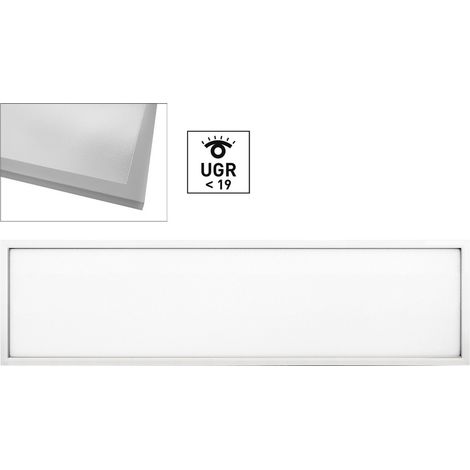 Panneau LED Alcapower 300 x 1200 mm 40 W 4000 lm 4000 K UGR 19, driver inclus - Solution d'éclairage professionnelle écoénergétique