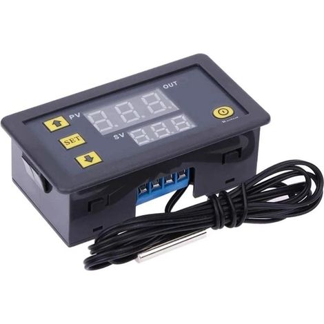 Sollbry Temperaturregler, Temperaturreglerschalter, Temperaturregler-Mikroplatine, 12V Thermostat und Temperaturprogrammierer (794326mm) (1/5)