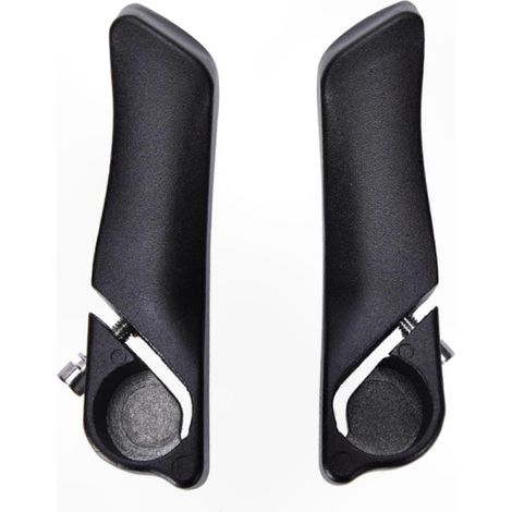 Rennradlenker aus Aluminiumlegierung, feste Handauflage, Paar Bremshebel für Mountainbikes und Rennräder, starres Lenkerzubehör, kompatibel mit Mountainbikes und Rennrädern, Dual-Control-Kit. (1/5)