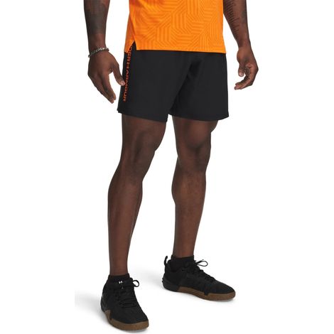 Pantalón corto Under Armour Tech Woven Wordmark para hombre, talla M (1/3)