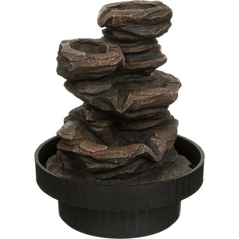 Mini-Fontäne Zen Sharmila, Harz, 22,5 cm (1/4)