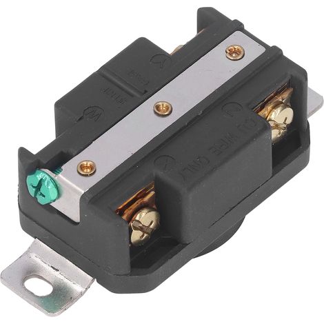 Unterputz-Verriegelungssteckdose, Industrieausführung, 5-Loch, US-Standard, 20 A, 120/208 V, NEMA L21-20 (1/5)
