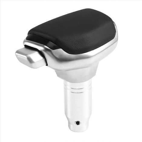 Un pommeau de levier de vitesse de voiture à boîtier noir, compatible avec les voitures et les yachts, 10 lignes. (1/5)