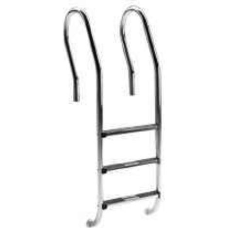 Escalera piscina Astralpool mixto aisi304 acero inox 4 peldaños