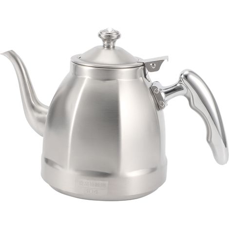 Théière en acier inoxydable épais et résistant, théière, cafetière, théière grande capacité (1/5)