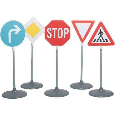Set de 5 panneaux de signalisation routiere pour enfant - KLEIN - 2980 (1/2)