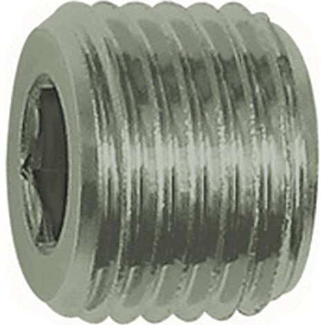 Riegler Verschlussschraube, Innensechskant, ohne Bund, R 1/2, ES 1.4571 (1/3)