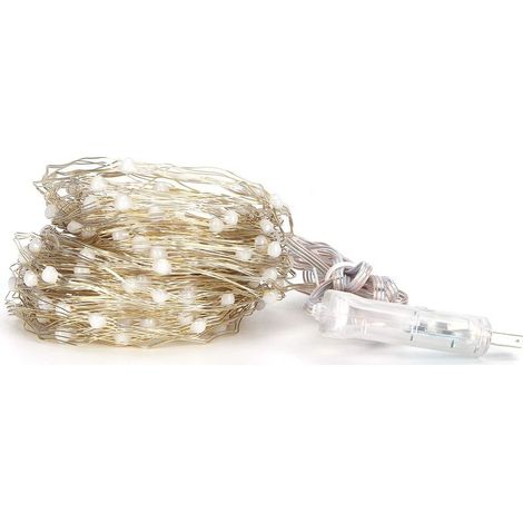 Guirlande 200 LED – 16 couleurs changeantes – fil cuivre – 20 m / 65.6 ft – RVB – télécommande IR – minuterie – étanche – décorations (1/5)