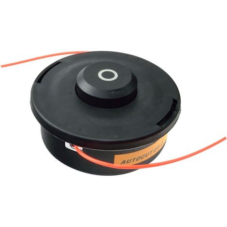Geko Accesorio para desbrozadora negro cabeza 130 mm