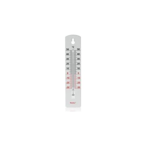 FPLUS termometro plastico interior-exterior , Sin mercurio
Plástico ABS color blanco
Packaging: blister con colgador