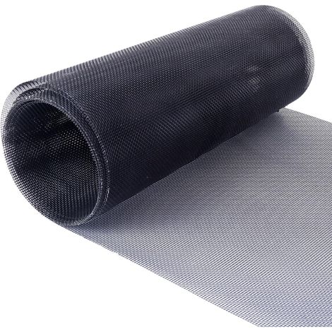 30cm x 3m 304 Stainless Steel Woven Wire Mesh Roll to Prevent Rats, Squirrels and Mice from Accessing (Black) (1/5)