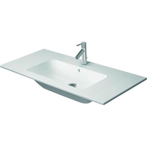 Duravit ME by Starck Möbelwaschtisch, mit Überlauf, 1 Hahnloch, (1/5)