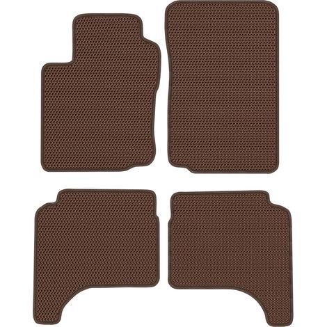 Tappetini dedicati per Suzuki Grand Vitara 5D dal 1999 al 2005 - EVA A NIDO D'APE MARRONE (1/5)