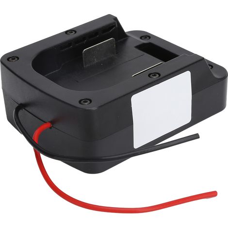 Adaptateur d'alimentation pour batterie lithium 18V - Connecteur de montage et support de station d'accueil (1/5)
