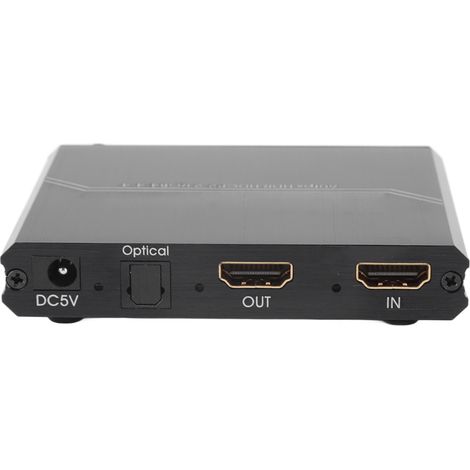 Extracteur HDMI 4K 60Hz avec Contrôle du Volume pour PS5, Lecteur DVD et Consoles de Jeu (1/5)