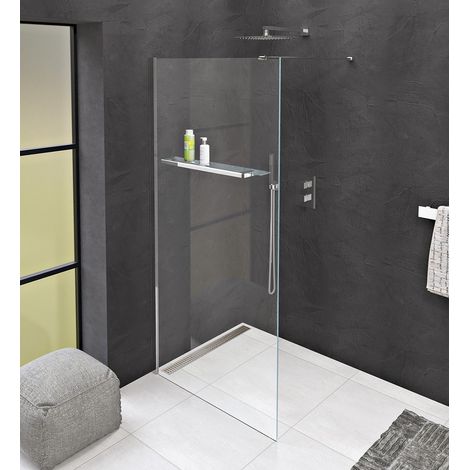 Polysan Modular Shower - Paroi de douche monobloc 90 cm, verre transparent MS1-90-D (1/2)