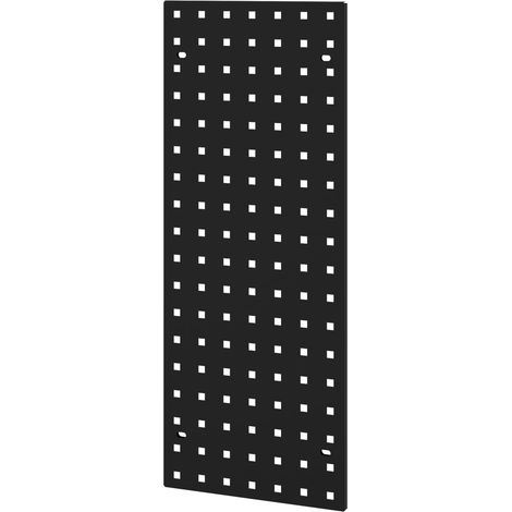 Panneau Porte Outils pour Porte d’Armoire, Panneau perforé en Acier pour Crochets, Rangement Vertical Outils Atelier Garage, Organiseur Porte Armoire 68 x 27 x 1 cm (1/5)