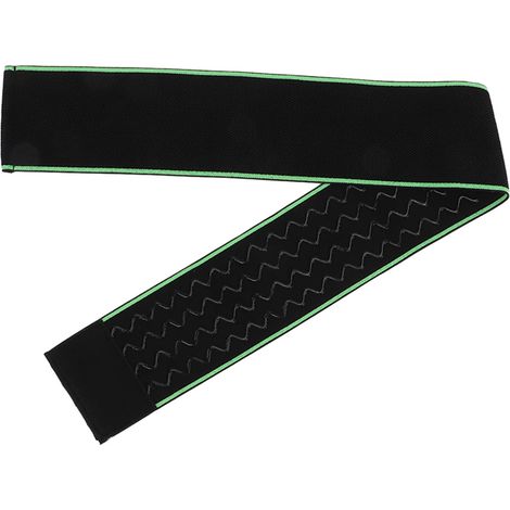 Bande de soutien du coude, bandage compressif élastique antidérapant, orthèse de coude pour la musculation et l'haltérophilie, verte (1/5)