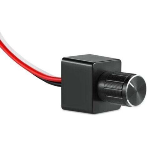 Interrupteur variateur LED 12V DC PWM Contrôleur réglable pour lumières dimmables Installation facile pour camping-car et bateau (1/4)