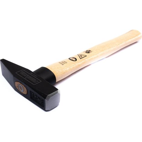 TrendLine Schlosserhammer 500g Hammer mit Holzstiel (1/2)