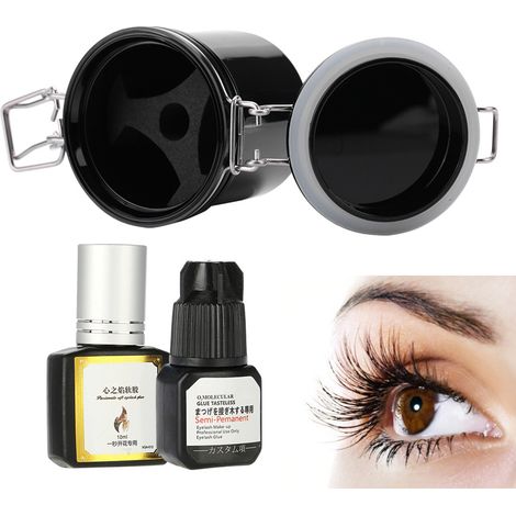 Aufbewahrungsbox für Wimpernkleber mit luftdichtem Deckel und Aktivierungssystem (1/5)