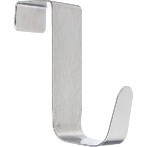 2 ganchos de puerta de acero inoxidable (1/3)