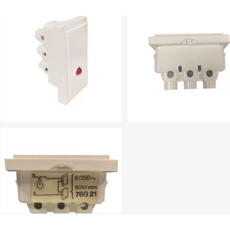 Legrand Mosaic 076021 Ancienne version module témoin sans neutre