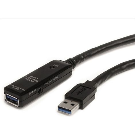Cable USB Startech USB3AAEXT3M USB A Negro (1/5)