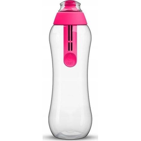 Gourde filtrante Dafi rose 0,5 l + filtre