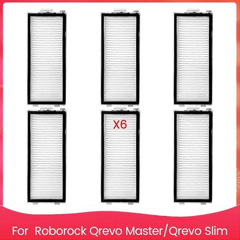 HEPA-Filter für Roborock Qrevo Master/Qrevo Slim Saugroboter, waschbarer Ersatzfilter P (1/5)