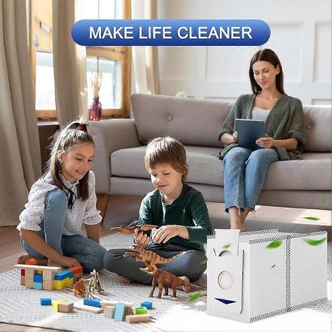 Lot de 10 sacs à poussière de rechange pour aspirateurs Yeedi M12 PRO+, Ecovacs DEEBOT T30 Omni et T30 PRO MAX. (1/5)