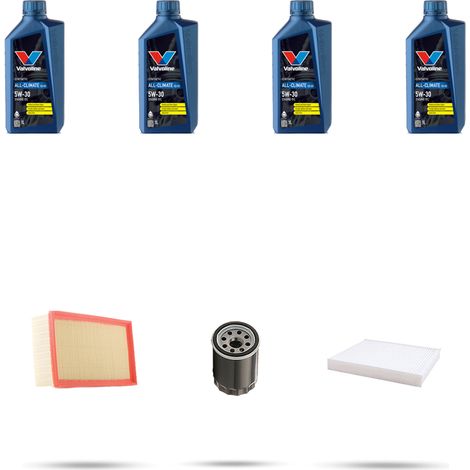 Kit tagliando 3 FILTRI e 4L OLIO compatibile con Suzuki Swift III 1.3 68kw dal 2005 (1/5)