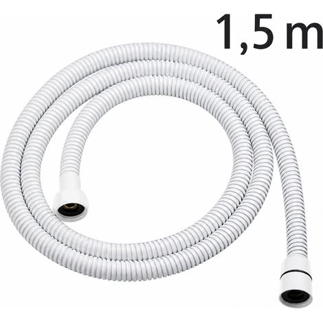 Flexible Douche Inox 304 Anti-Explosion blanc 1,47 m 22 × 15 × 5 cm 358 g – Livraison gratuite