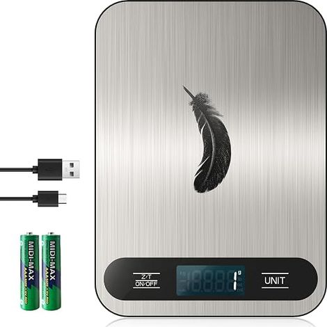 Digital Kitchen Scale Electronic Scale USB-C (1/3)