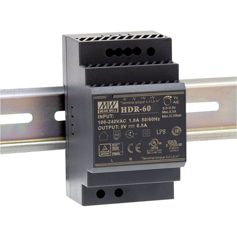 Stromversorgungsschiene Din 48v/60w 1,25a Mw Hdr-60-48