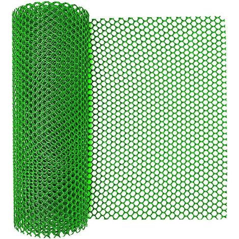 Filet de clôture de jardin en plastique, grillage à poules, rouleau, fournitures pour projets de bricolage (1/5)