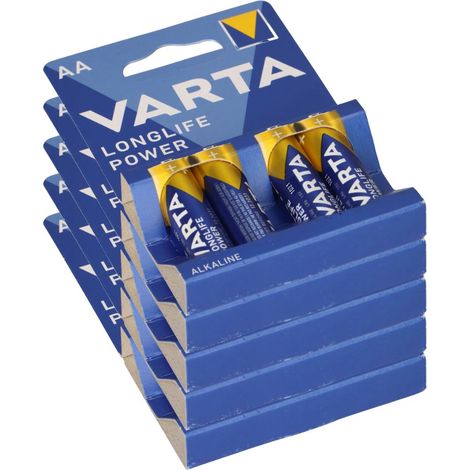 20x Varta 4906 Longlife Power AA im 4er Blister Mignon (1/5)