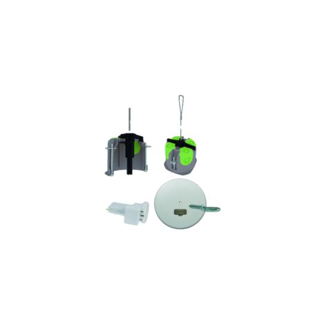 kit point lumineux cloison sèche diamètre 67 mm bizline r box - complet
