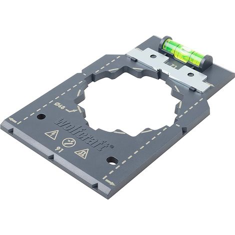 Wolfcraft - Markier- u Ausrichtschablone für HWD - 5975000 (1/4)