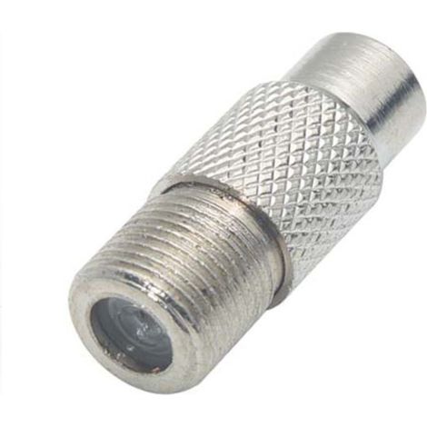 Adaptador de toma F / toma RCA