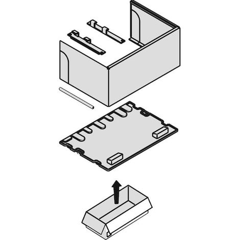 Bosch Accessori installazione Nr. 1088 copertura inferiore per CERAPUR, 7719002755