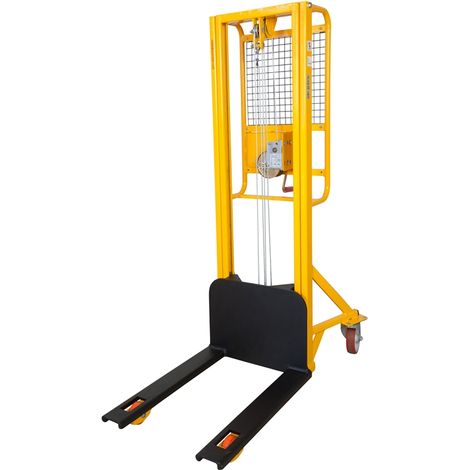 Sollevatore 200 Kg. ad arganello sollevamento 2 mt.