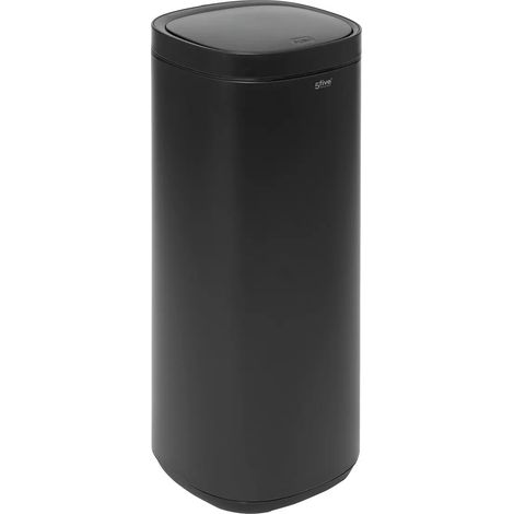 Pattumiera nera in metallo 50l - 5five (1/5)